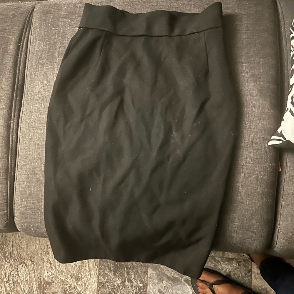 Elegant Black Prada Women's Skirt